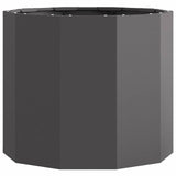 Planter Black 60 x 60 x 50 cm Steel 883759