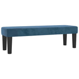 Bench Dark Blue 100 x 30 x 30 cm Velvet 346670