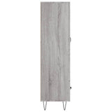 Highboard Grey Sonoma 69.5x31x115 cm Engineered Wood 830322