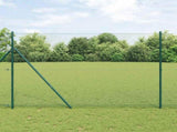 Hexagon Fence Green 1.5 x 10 m PVC 42005358