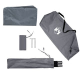 Shower Tent Grey Waterproof 4009403