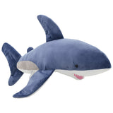 White Shark Cuddly Toy Plush Blue and White 80227