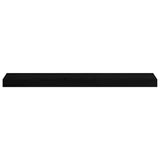 Window Sills 2 pcs Brown Black 80x15x2 cm Solid Wood Oak 4009166