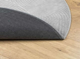 Rug IZA Short Pile Scandinavian Look Grey 120 cm 375459