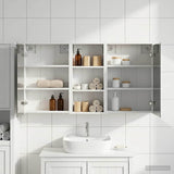 Bathroom Cabinet Set 3 pcs 116 x 16 x 62.5 cm Engineered wood 3403808
