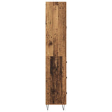 Highboard with Drawer 2 pcs Old Wood Engineered Wood 3415780