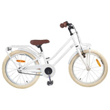 Kids Bike 22 Inches for 7-12 Years Old White 42009180