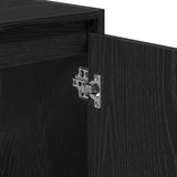 Bathroom Cabinet Black Oak 60 x 33 x 60 cm Engineered Wood 862509