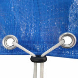 Trampoline Cover Dark blue Polyethylene 480 cm diameter 275066