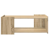 Coffee Table Sonoma Oak 90 x 50 x 33 cm Engineered Wood 8000996