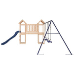 ZNTS Outdoor Playset Solid Wood Pine 3155861