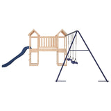 ZNTS Outdoor Playset Solid Wood Pine 3155861