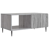 Coffee Table Grey Sonoma 90 x 50 x 40 cm Engineered Wood 894501