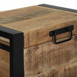 Storage Chests Brown 40 x 30 x 30 cm Solid Mango wood 4015969
