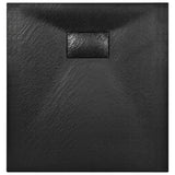 Shower Base Tray SMC Black 90x80 cm 144778