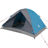 Camping Tent Dome 3-Person Blue Waterproof 94410