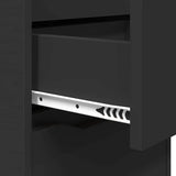 Bedside Tables 2 pcs Black 40 x 30 x 467 cm Engineered Wood 888910