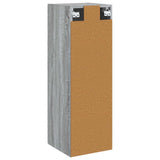 Wall-mounted Bathroom Cabinet Grey Sonoma 33 x 34.5 x 100 cm 890658
