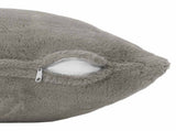 Cushion Cover 12 pcs HEERLEN Light Grey 40 x 80 cm 910230