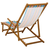 Folding Sun Lounger 3 Position Solid Eucalyptus Wood 42024917
