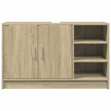 Sink Cabinet Sonoma Oak 90x29x55 cm Engineered Wood 848124