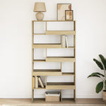 Bookcase Sonoma Oak 100x33x187.5 cm Engineered Wood 3309350