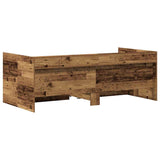 Daybed with Headboard Old Wood 75 x 190 cm Engineered Wood 3334005