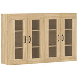 Wall Mounted Cabinets 2 pcs Sonoma Oak Engineered Wood 3197907