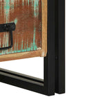 Bedside Cabinet Multicolour 40 x 40 x 59 cm Solid Reclaim Wood 4102732