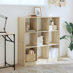 Bookcase Sonoma Oak 102x32x108 cm Engineered Wood 3307839
