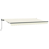 Retractable Awning Cream 350 x 200 cm Fabric 3329628