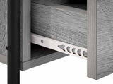 Hanging Bedside Cabinet 2 pcs Grey Sonoma 40 x 30 x 50 cm 8013561