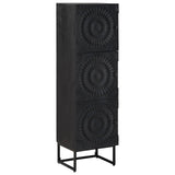 Highboard Black 35 x 30 x 120 cm 42020082