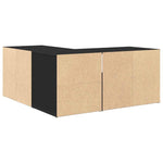 Corner Cabinet Black 160x40x45 cm Engineered Wood 3307820