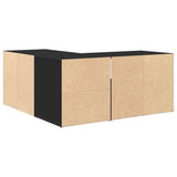 Corner Cabinet Black 160x40x45 cm Engineered Wood 3307820