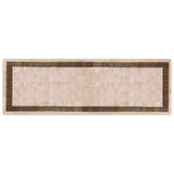 Rug Runner MARSA Black 100 x 300 cm Polyester and PVC 42023340