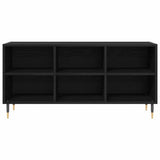 TV Cabinet Black Oak 103.5 x 30 x 50 cm Engineered Wood 881922