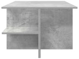 Coffee Table Concrete Grey 87 x 50 x 45 cm Engineered Wood 8001058