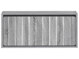 Wall-Mounted Shoe Cabinet ZWOLLE 71 x 17 x 43 cm Grey Sonoma 896411