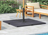 Umbrella Weight Plate Black Granite Small Heavy Weight Endurance 313669