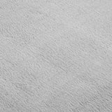 Washable Rug Soft Shaggy 160x230 cm Anti Slip Grey 342194