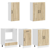 Kitchen Unit KALMAR 5 pcs Sonoma Oak Engineered Wood 3438237