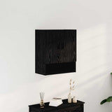 Wall-mounted Cabinet Black Oak 60 x 31 x 70 cm Engineered Wood 862941