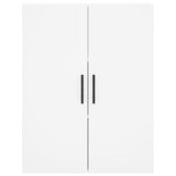 Highboard White 69.5x34x180 cm Engineered Wood 3195923