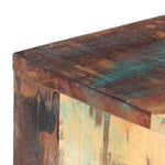 ZNTS Desk 118x48x75 cm Solid Reclaimed Wood 320665