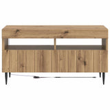 LED TV Cabinet Artisan Oak Engineered Wood 896564