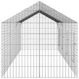 Rabbit Cage Silver 400 x 78 x 78 cm Galvanised Steel 42019238