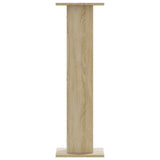 Speaker Stands 2 pcs Sonoma Oak 30x30x95 cm Engineered Wood 852674