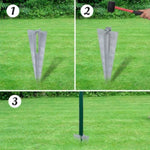 Euro Fence Steel 25x1.2 m Green 140562