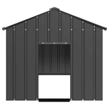 Dog House with Roof 114x202x101 cm Galvanised Steel 4100921